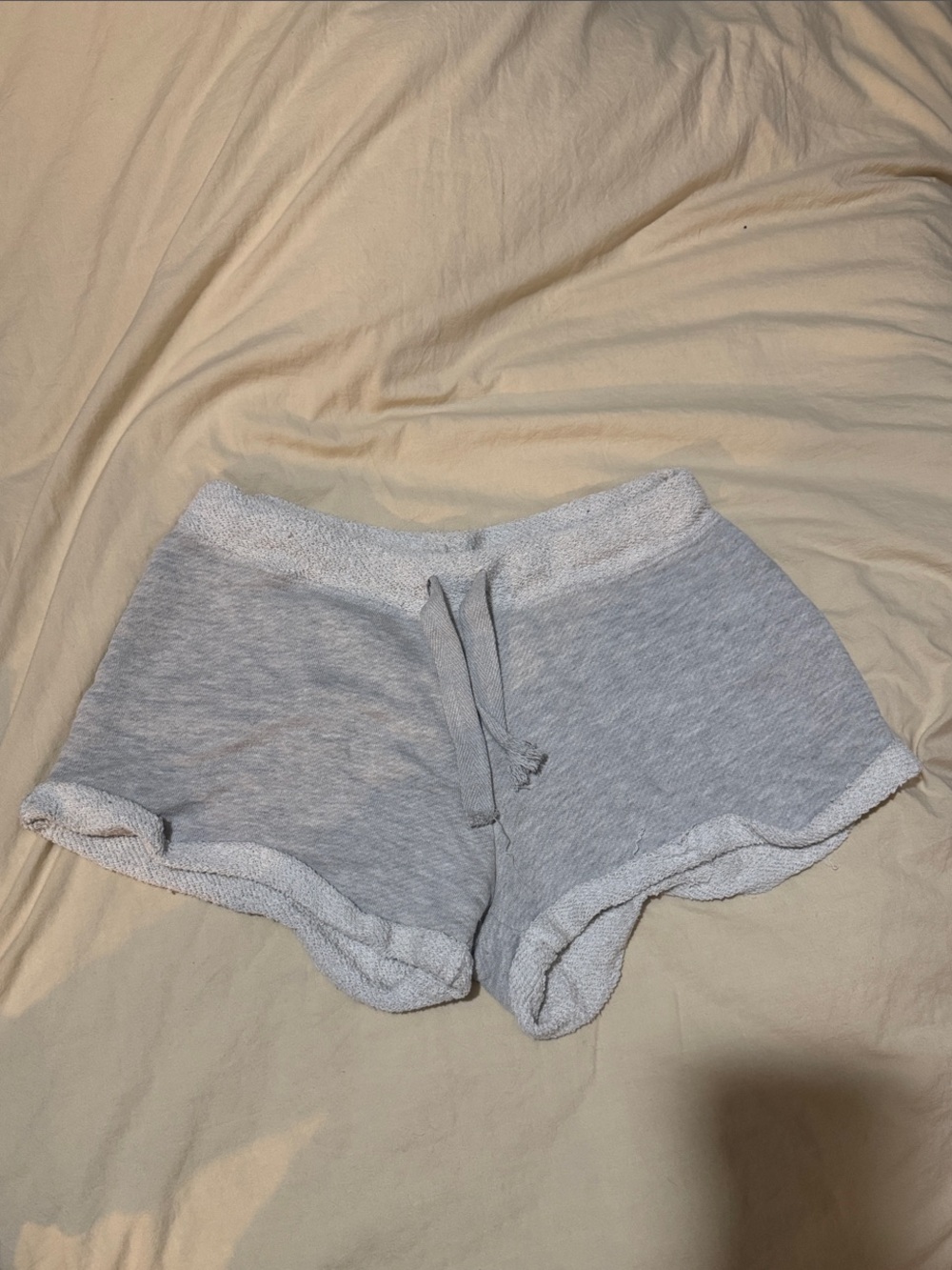 Ocean Drive Light Gray Women's Athletic Lounge Shorts